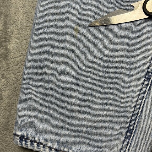 EMPYRE Tori Womens 0 Distressed Y2K Skate Jeans Relaxed Denim High Waist Ripped - Picture 7 of 11